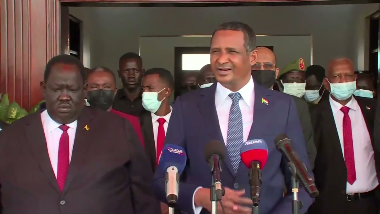 Hemeti is in Juba for the outstanding issues in the implementation of the Revitalized agreement