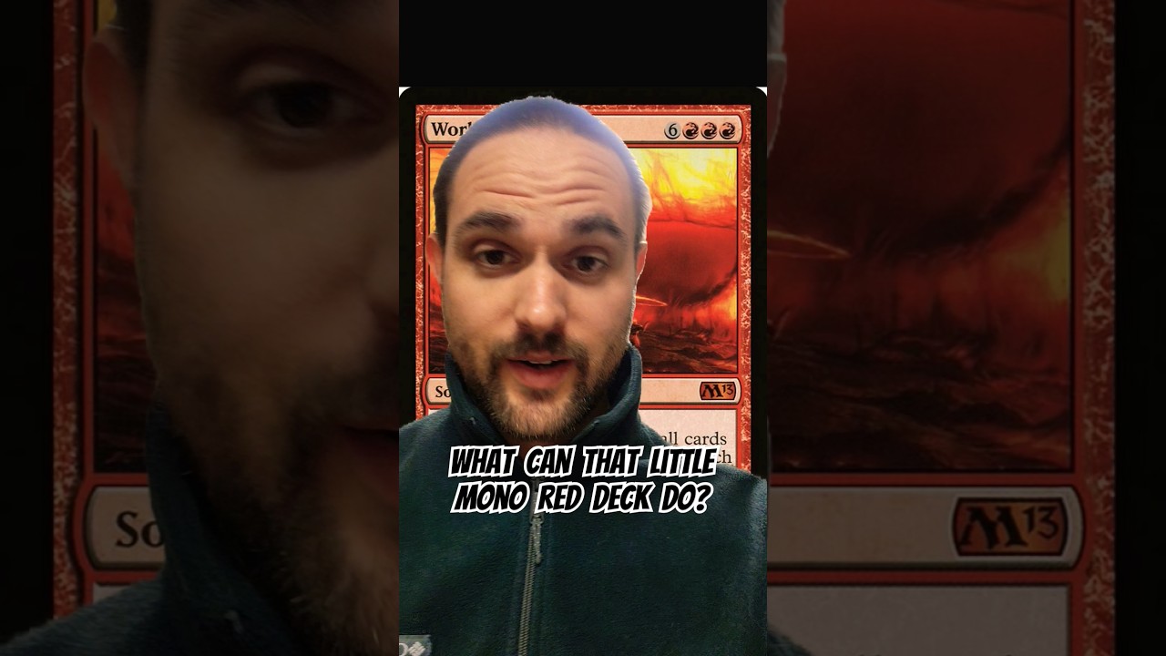 mono red in commander?? #magicthegathering #commander #tcg #mtg #mtga #gaming #cedh #mtgo #worldfire
