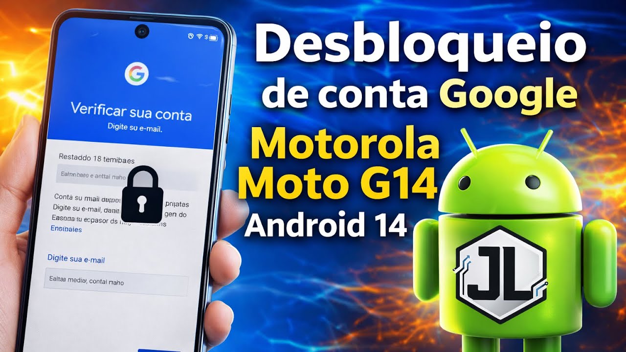 Moto G14 Android 14 FRP | Como Remover Conta Google Fácil