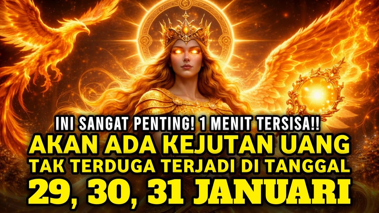 JIWA TERPILIH ✨ DI 29, 30, 31 JANUARI 2026! PENANTIAN PANJANGMU AKHIRNYA TERJAWAB LEWAT REZEKI BESAR