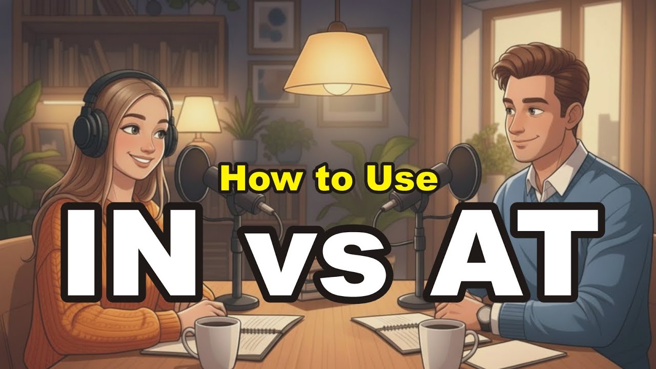 Learn IN and AT Naturally | Real English, No Grammar Stress