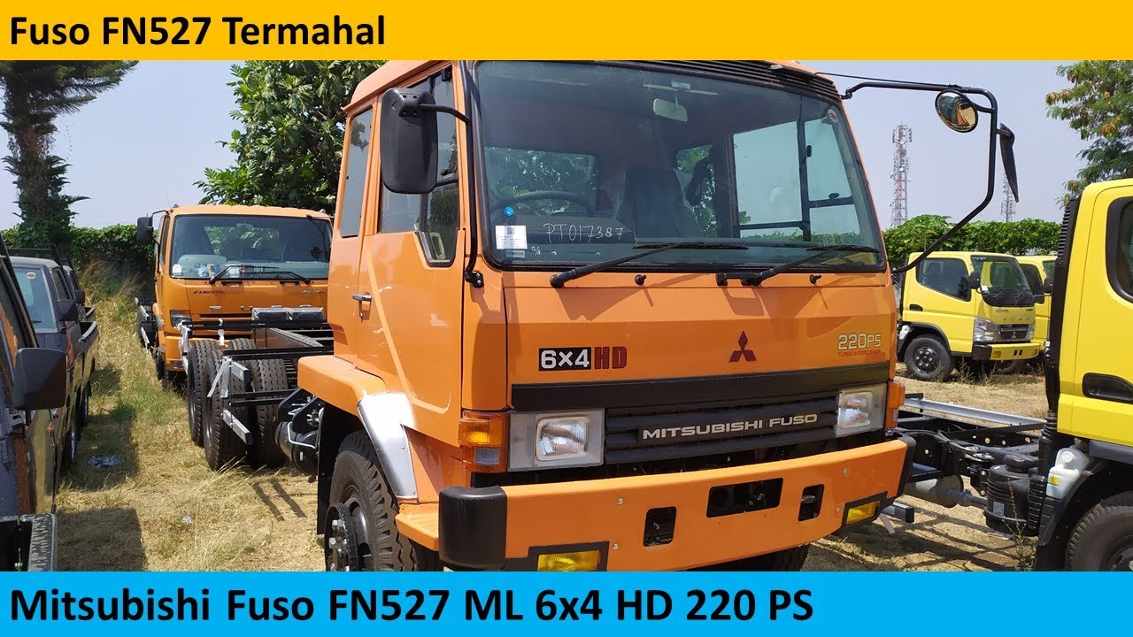 Mitsubishi Fuso FN527ML HD 6x4 review - Indonesia