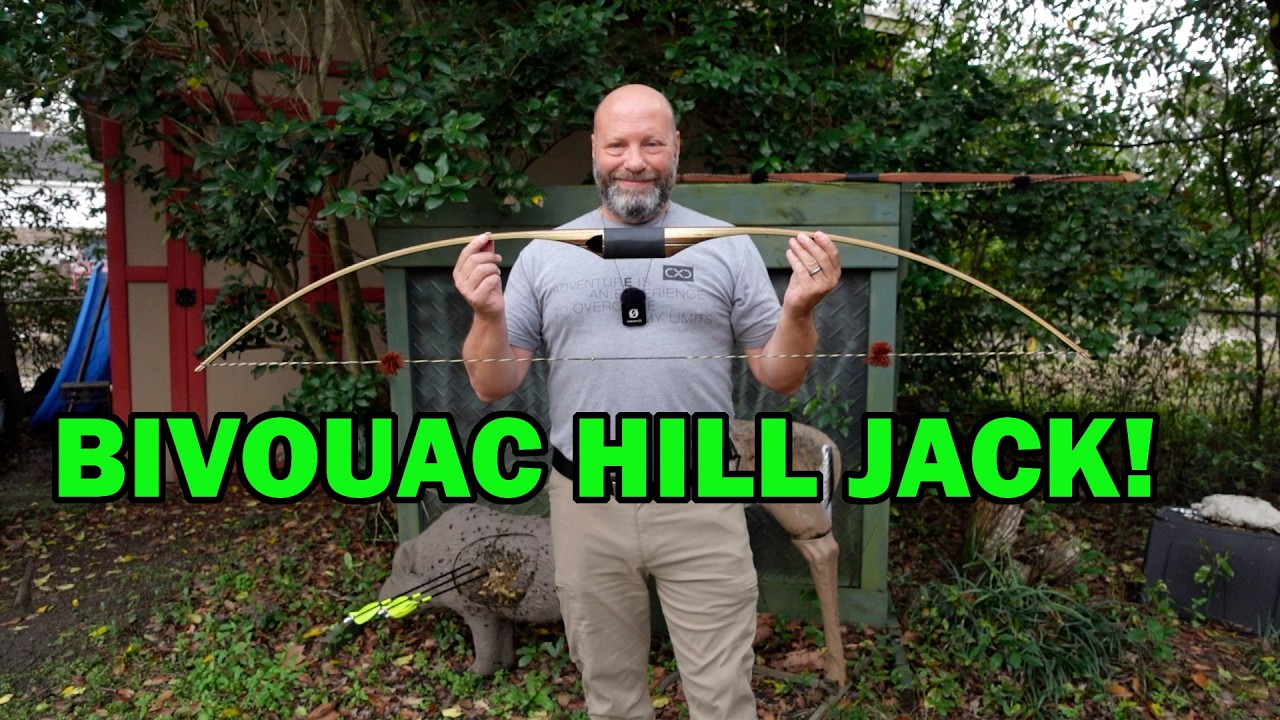 Обзор лука BIVOUAC Hill Jack Backset Longbow