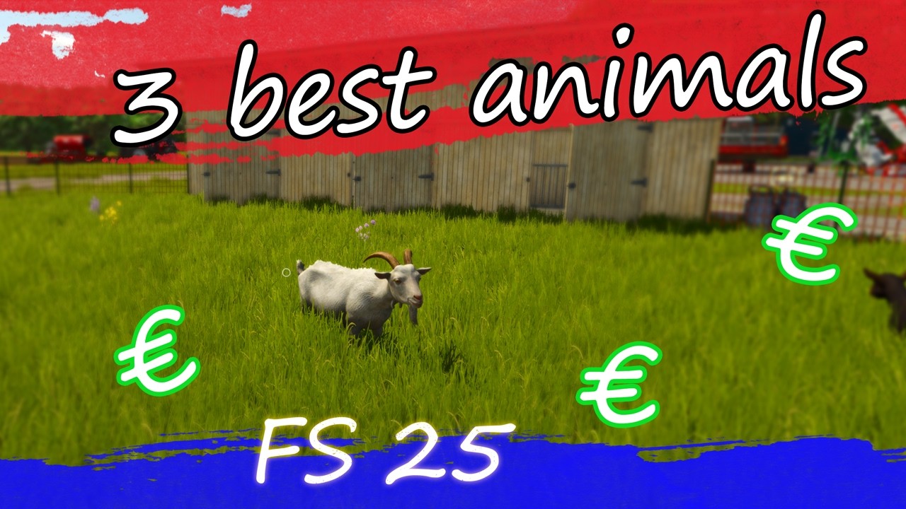 Farming Simulator 25: 3 Best Animal Species | Make Money on Animals