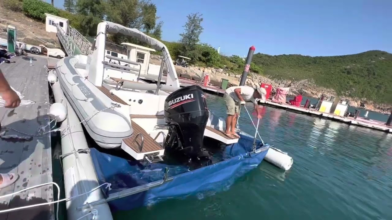 Dockydock 使用方法 (28尺Ribs boat)