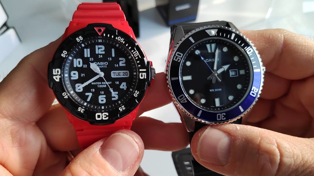 Casio MRW-200HC против Casio MDV-107