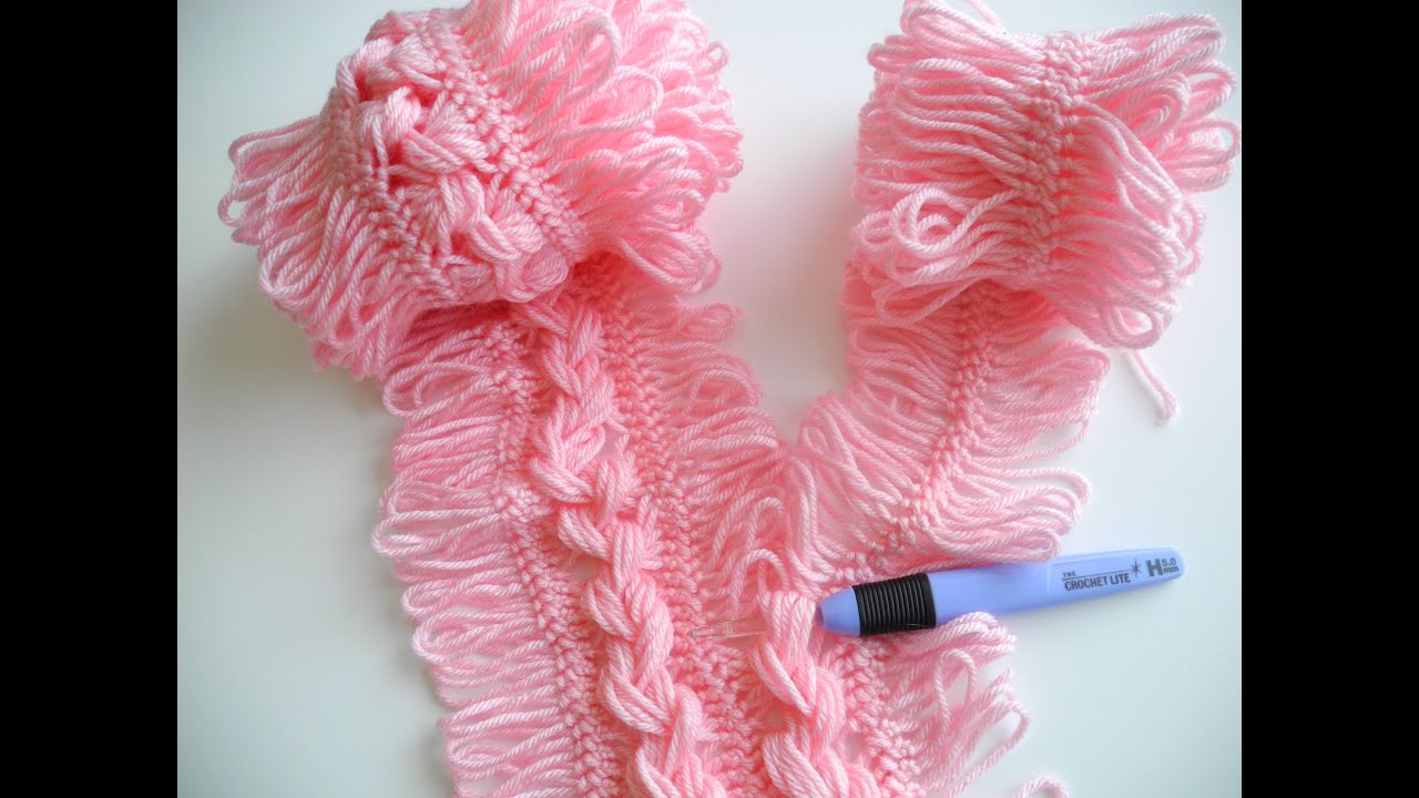 Vzdušné háčkovanie | Hairpin Lace | Spájanie pásikov