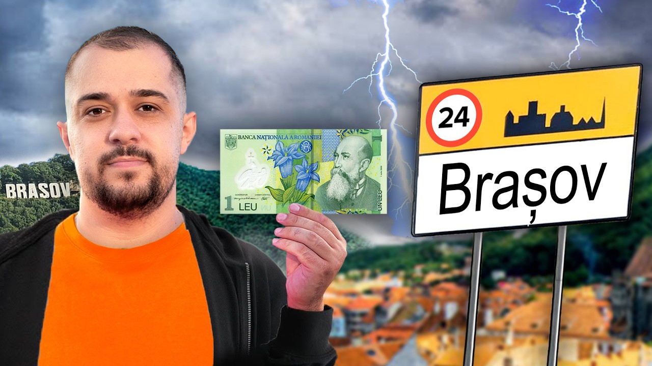 AM SUPRAVIEȚUIT CU 1 LEU ÎNTR-UN ORAȘ NOU (Ep. 5 Brașov)