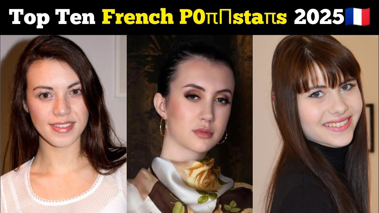 Top Ten actresses and Prnstar from France in 2025 | Top Ten famous Actresses from France