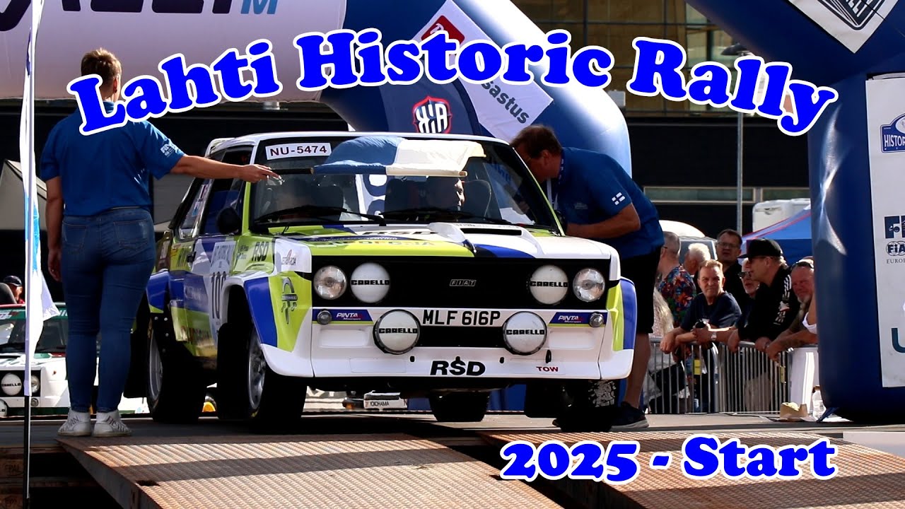 Lahti Historic Rally 2025 - Start