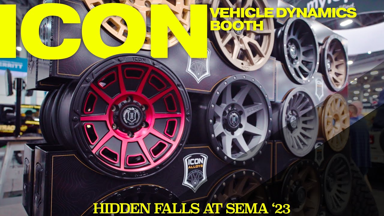 NEW Beadlock System | Hidden Falls@semashow 2023 | Icon Vehicle Dynamics Innerlock