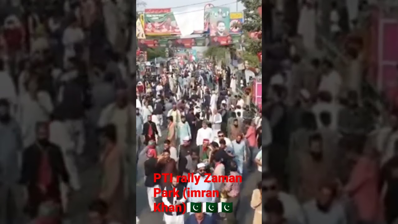 PTI rally Zaman Park #imrankhan #truthtv