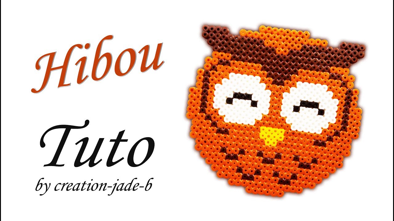 DIY Décoration de Noël - Hibou en Perles HAMA ! 🎄