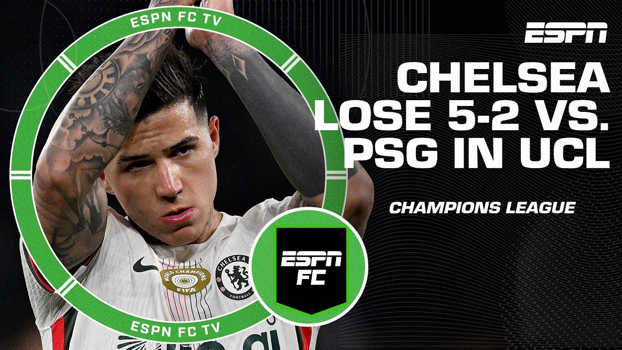 ‘EMBARRASSING!’ Will Chelsea regret late collapse vs. PSG in the Champions League? | ESPN FC