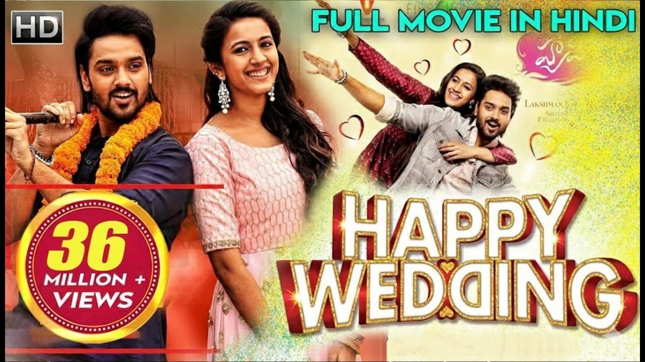 HAPPY WEDDING Full Hindi Dubbed Movie | Sumanth Ashwin, Niharika Konidela