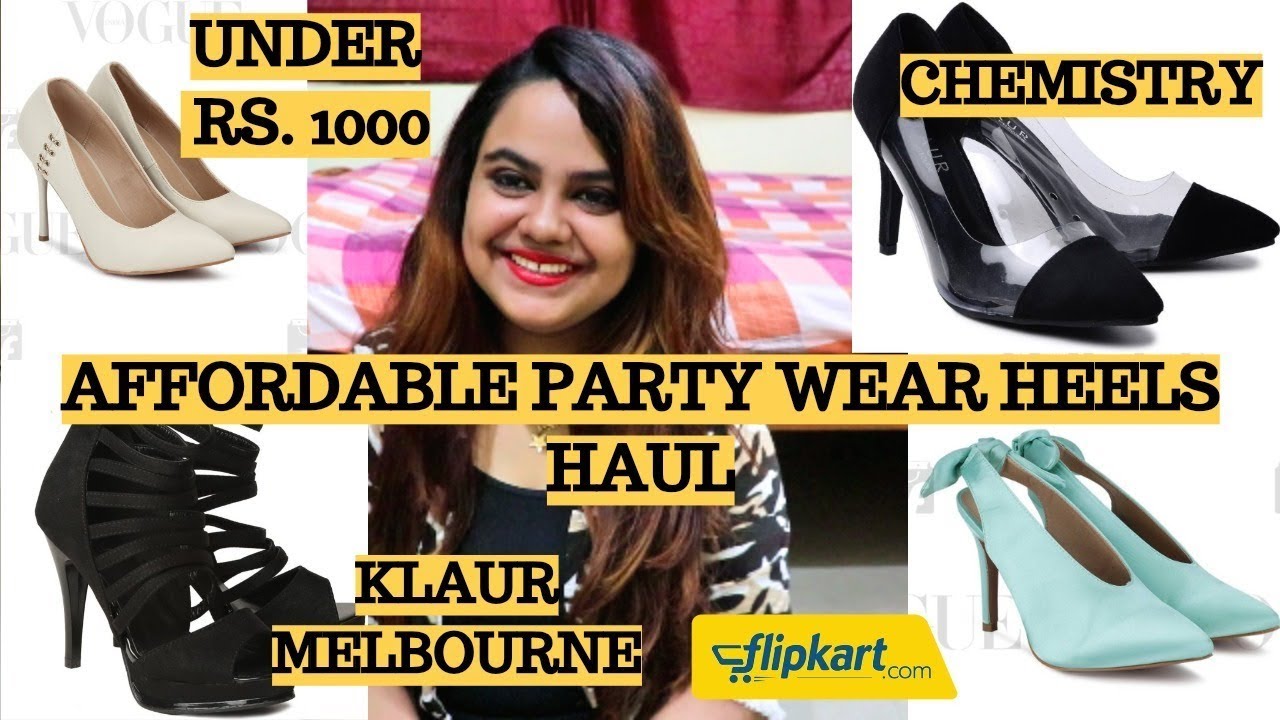HEELS UNDER Rs. 500 | AFFORDABLE FOOTWEAR HAUL | FLIPKART FOOTWEAR HAUL | AMAZON | MYNTRA