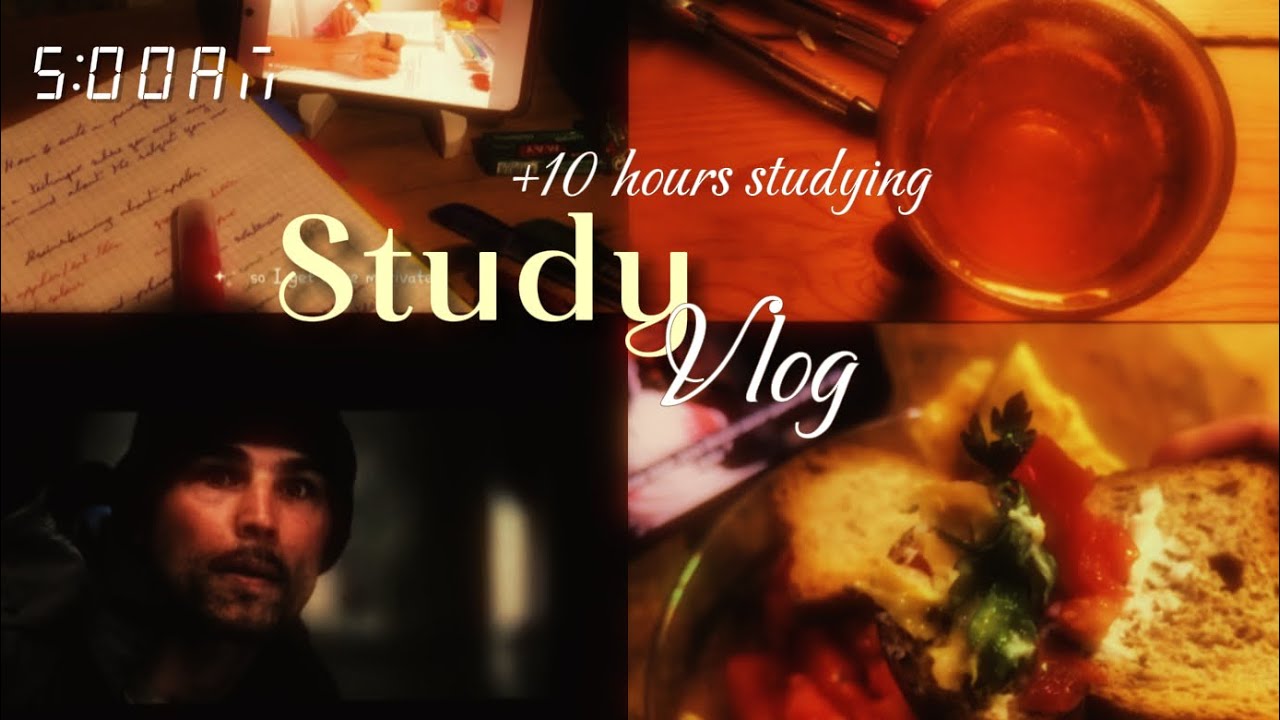 📚☕ Prepare for Exams With Me | +10h Studying☕📖 | Cozy Study Vlog📝✨
