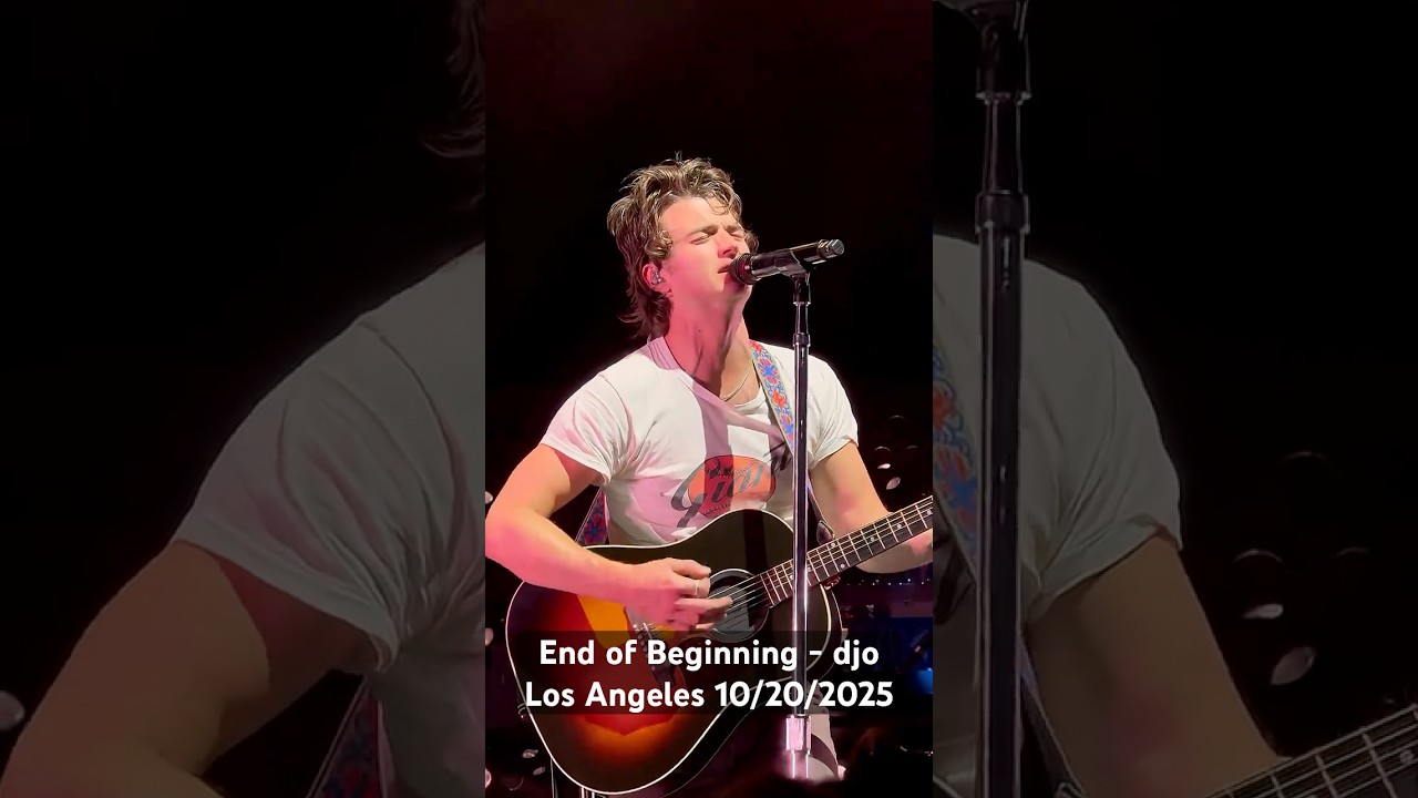 end of beginning💙 djo live at the greek theater los angeles 10/20/25 joe keery #concert #livemusic