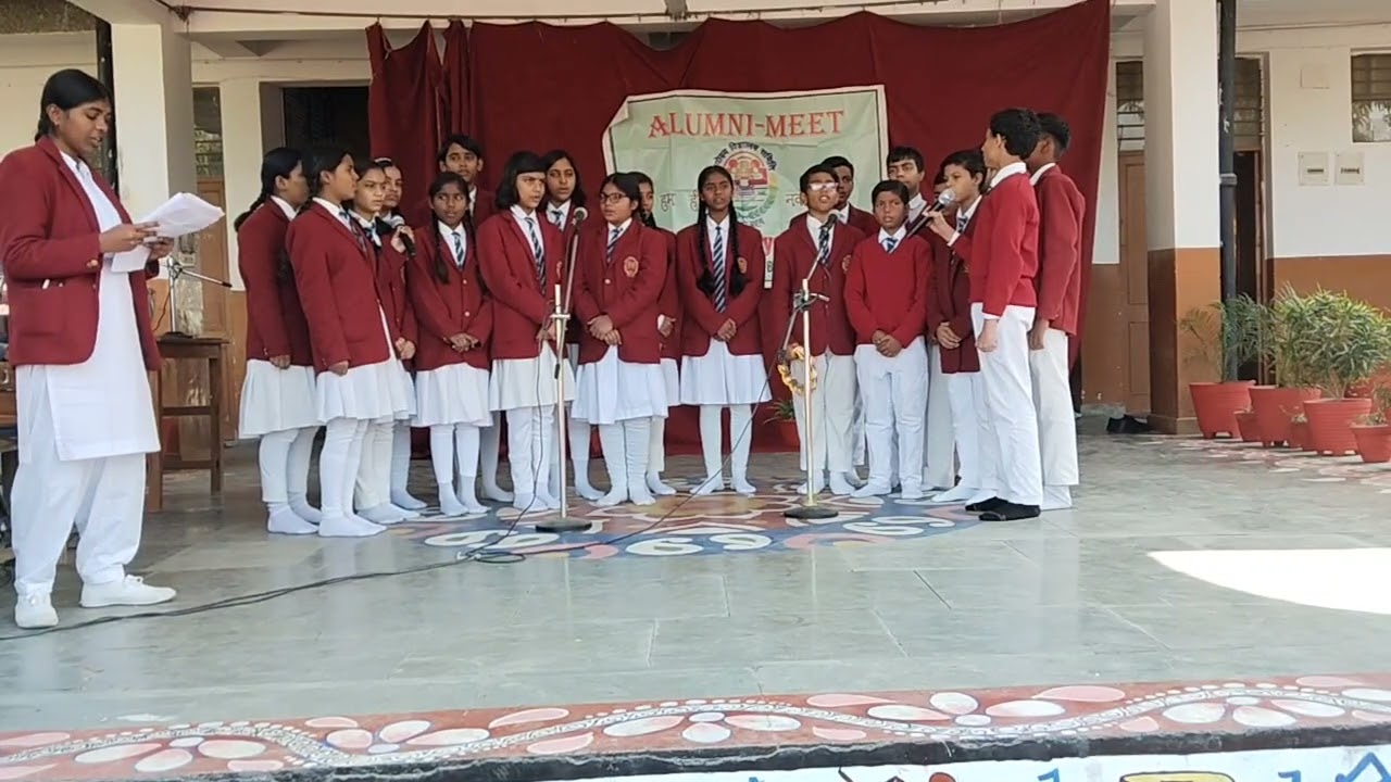 Saraswati Vandana By Students Of JNV 