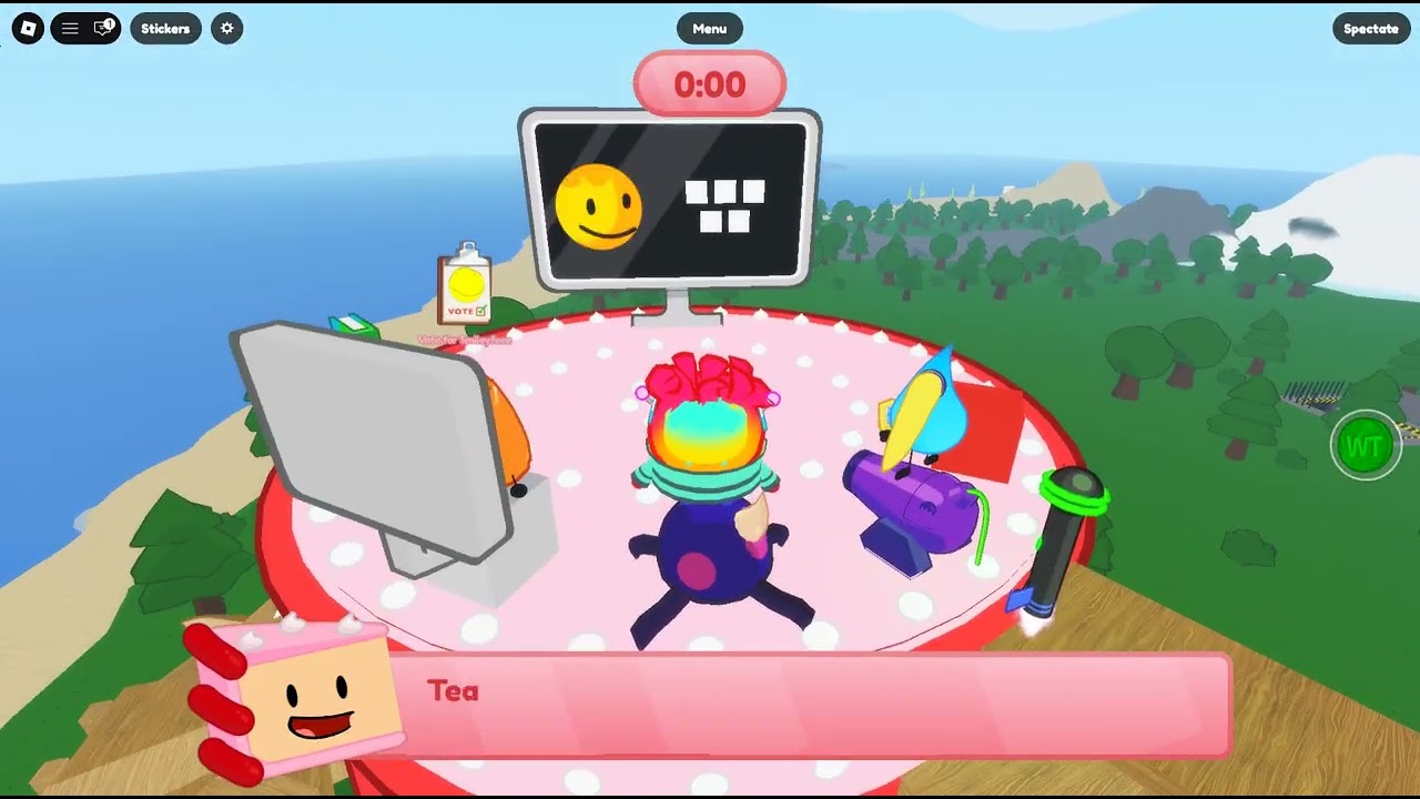 Trying to win bfdia roblox as firey