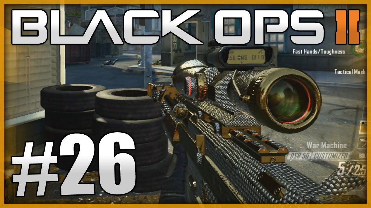 Black Ops 2 Live - "RELENTLESS!" Free For All on Standoff - Diamond DSR 50 Multiplayer Gameplay