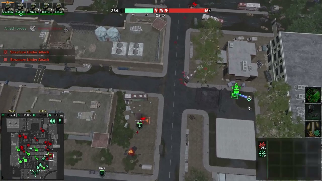 Eximius commander tutorial: GSF, Sunday Mall, Infantry division, marine spam.