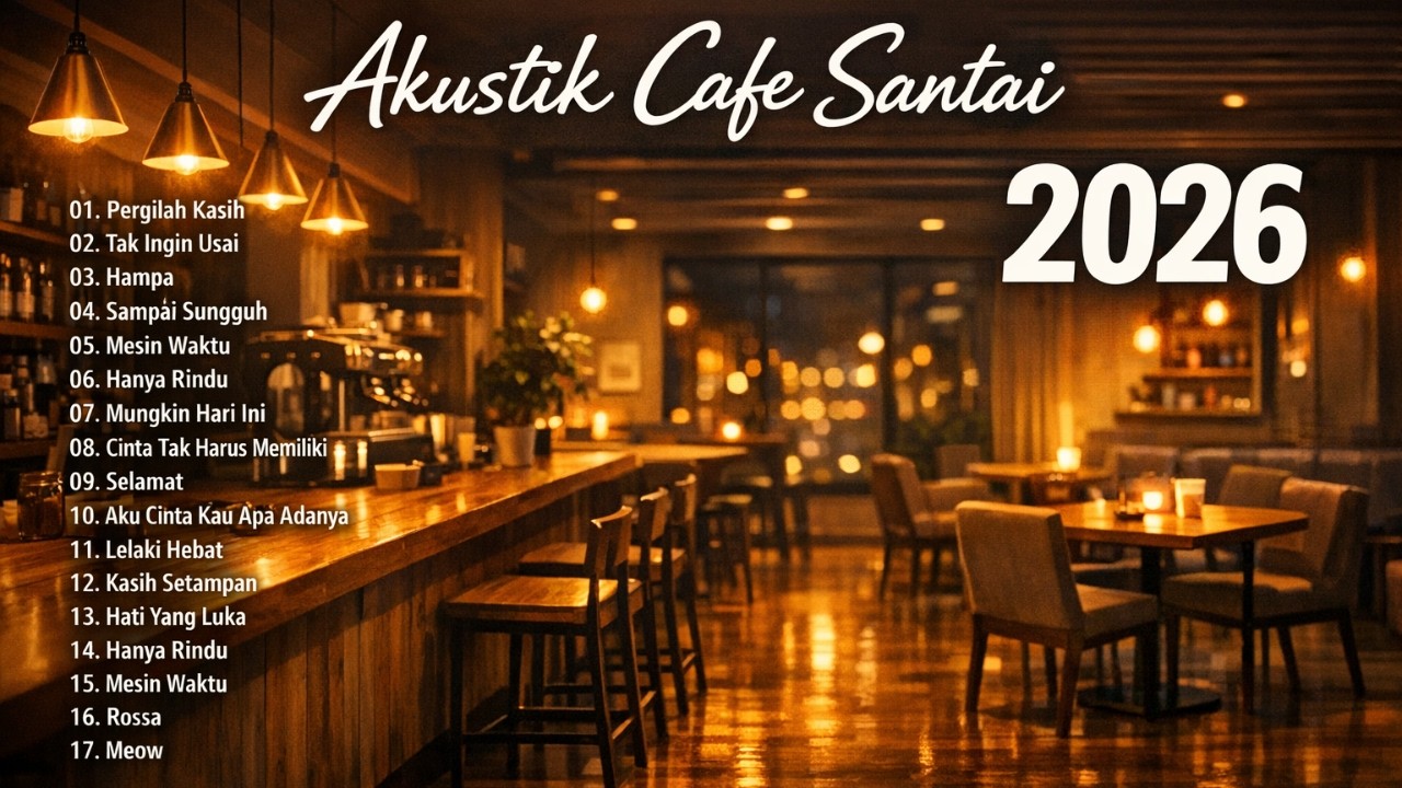 [tanpa iklan] Akustik Cafe Santai 2026 – Full Album | Akustik Lagu Indonesia Terbaik 2026