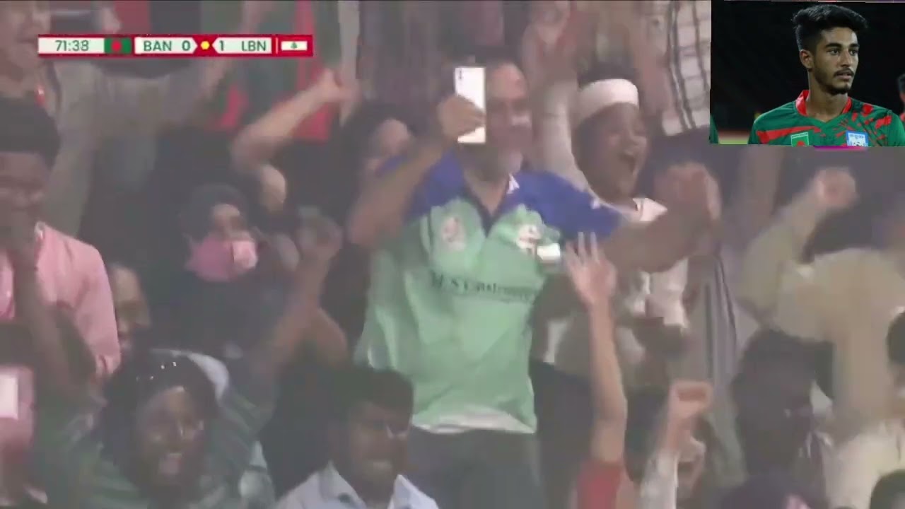 Unbelievable goal by morsalin. Shekh Morsalin. Bangladesh vs Lebanon.