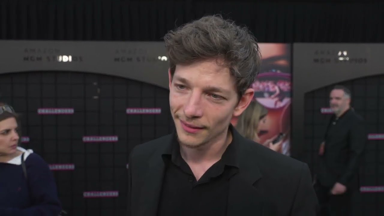 Mike Faist at Challengers red carpet premiere | ScreenSlam