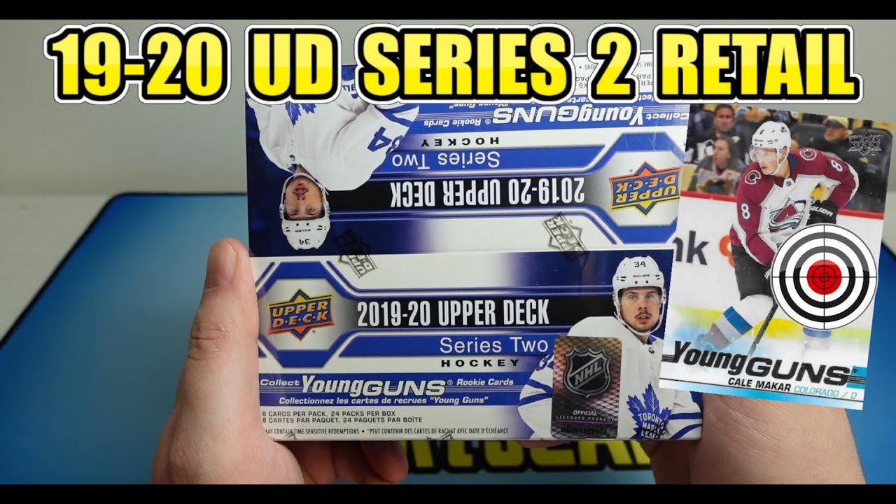19-20 UD SERIES 2 RETAIL BOX! Lov na Cale Makara!