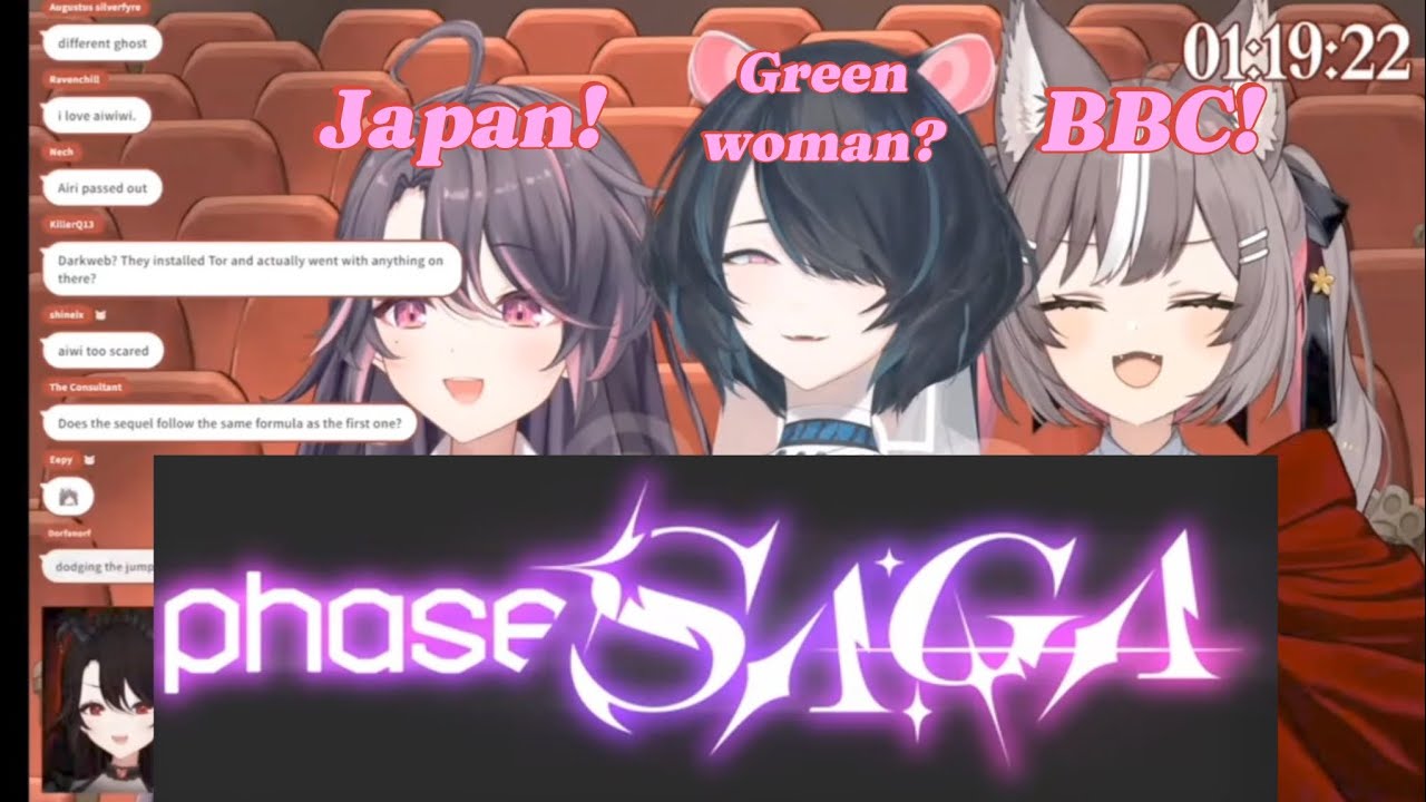 Airi, Erina, and Rie Talk Gen 4. Phase Saga