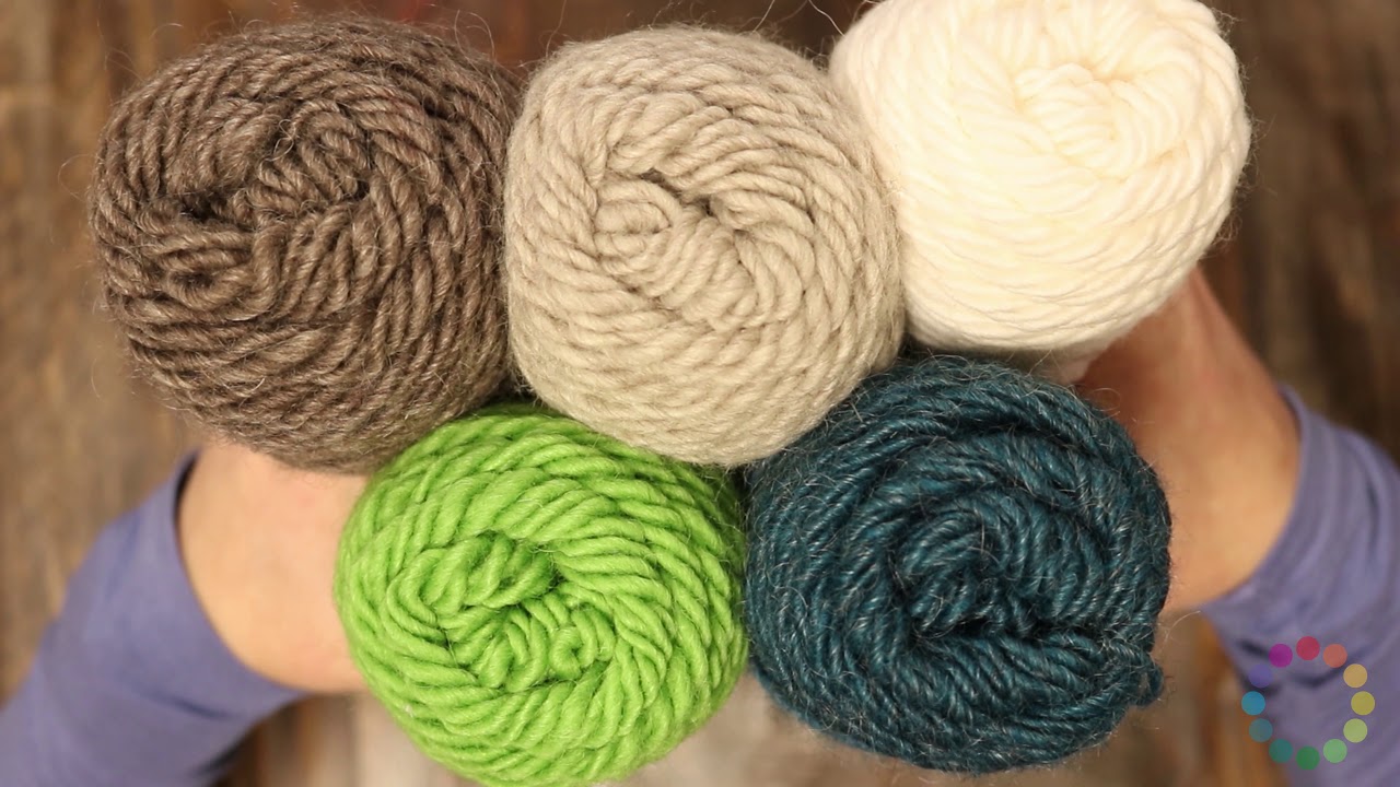 Brown Sheep Lamb's Pride Worsted Yarn Review!