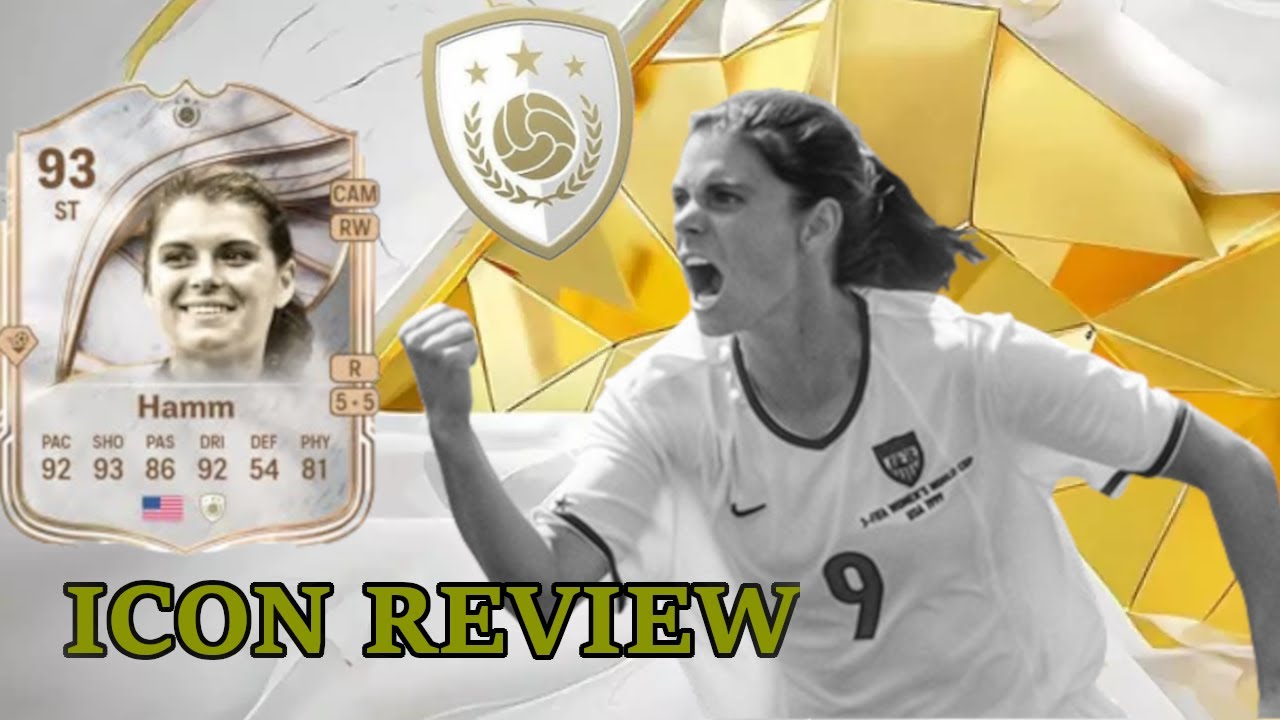 THIS CARD IS FROM ANOTHER UNIVERSE! MIA HAMM 93 REVIEW FC26