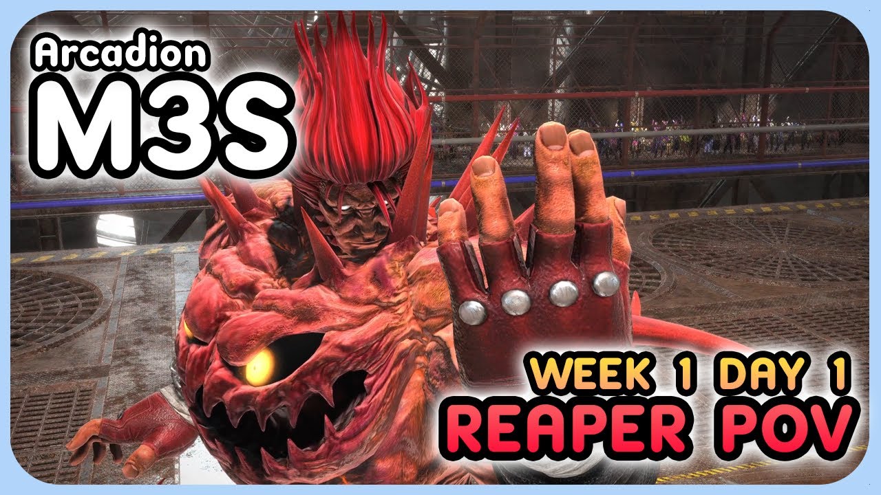 FFXIV Arcadion M3S AAC Light-heavyweight Tier M3 (Savage) First Clear | Reaper POV | Patch 7.05