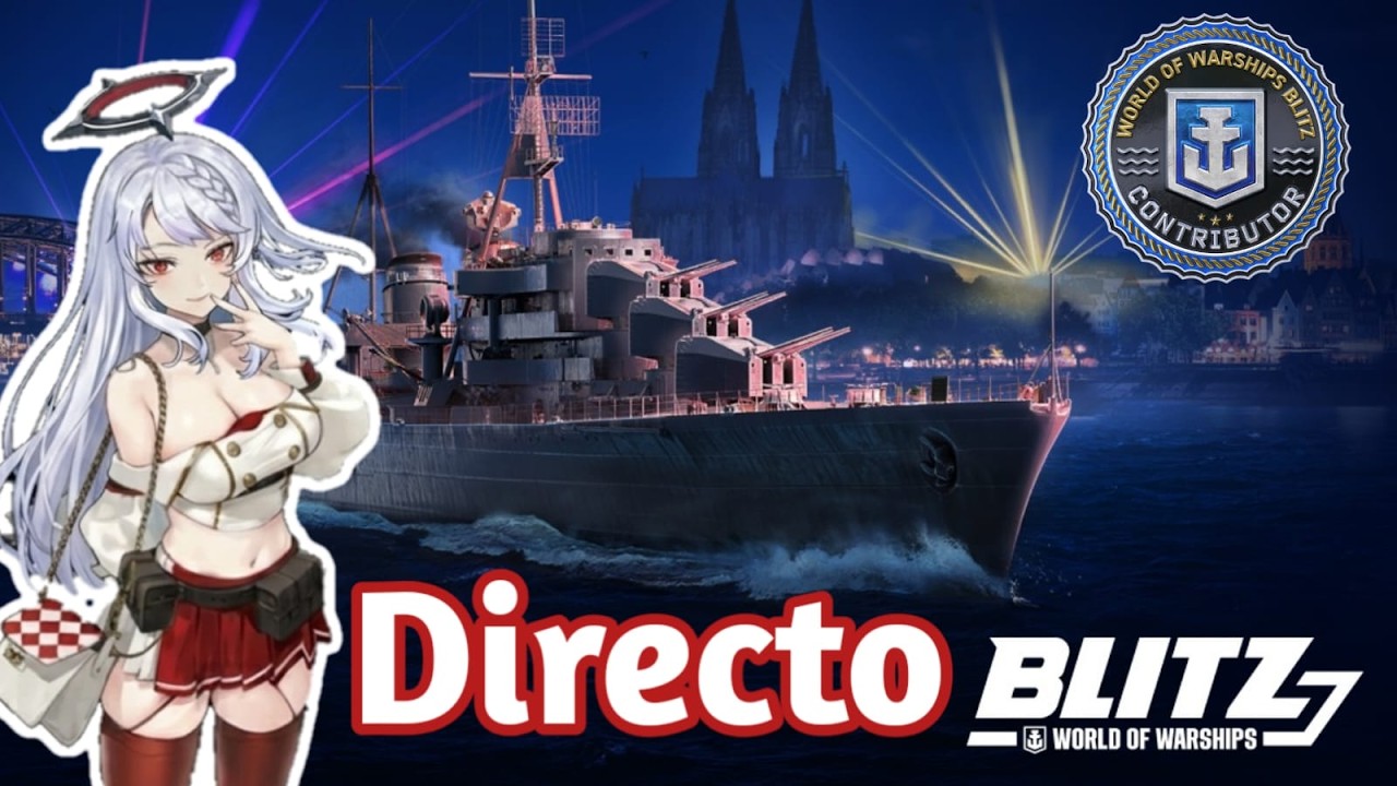 Vamos a probar barcos!! - Directo - WoWs Blitz en Español