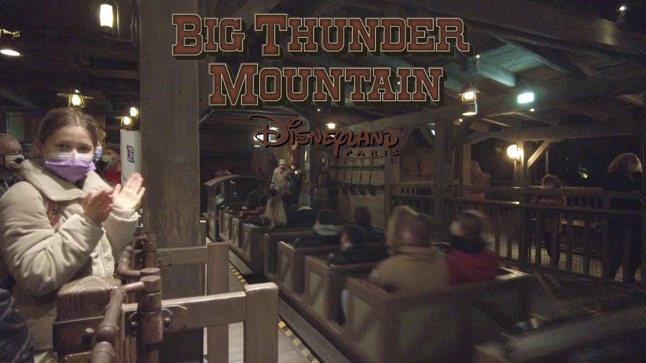 Big Thunder Mountain 2021 HD POV Disneyland Paris