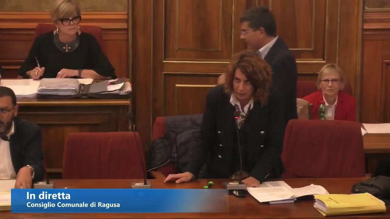 Consiglio Comunale di Ragusa del 10/11/2025