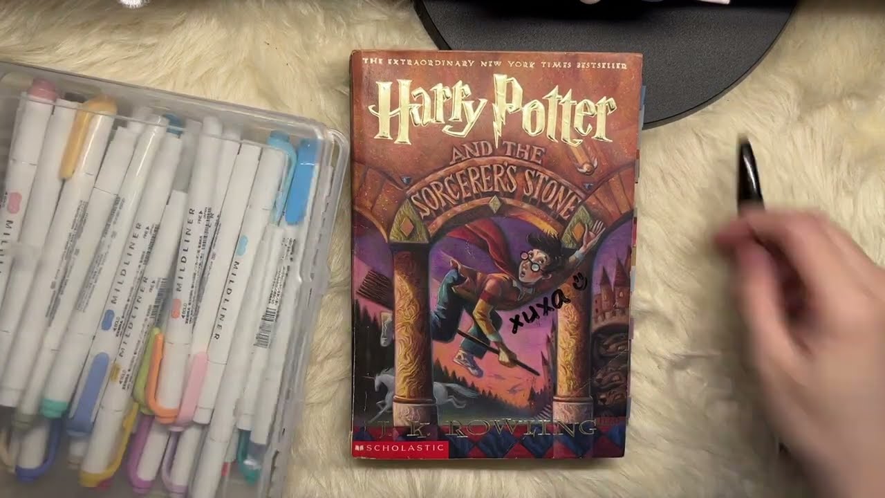 ANNOTATE WITH ME #8 | Harry Potter and the Sorcerer's Stone by JK Rowling