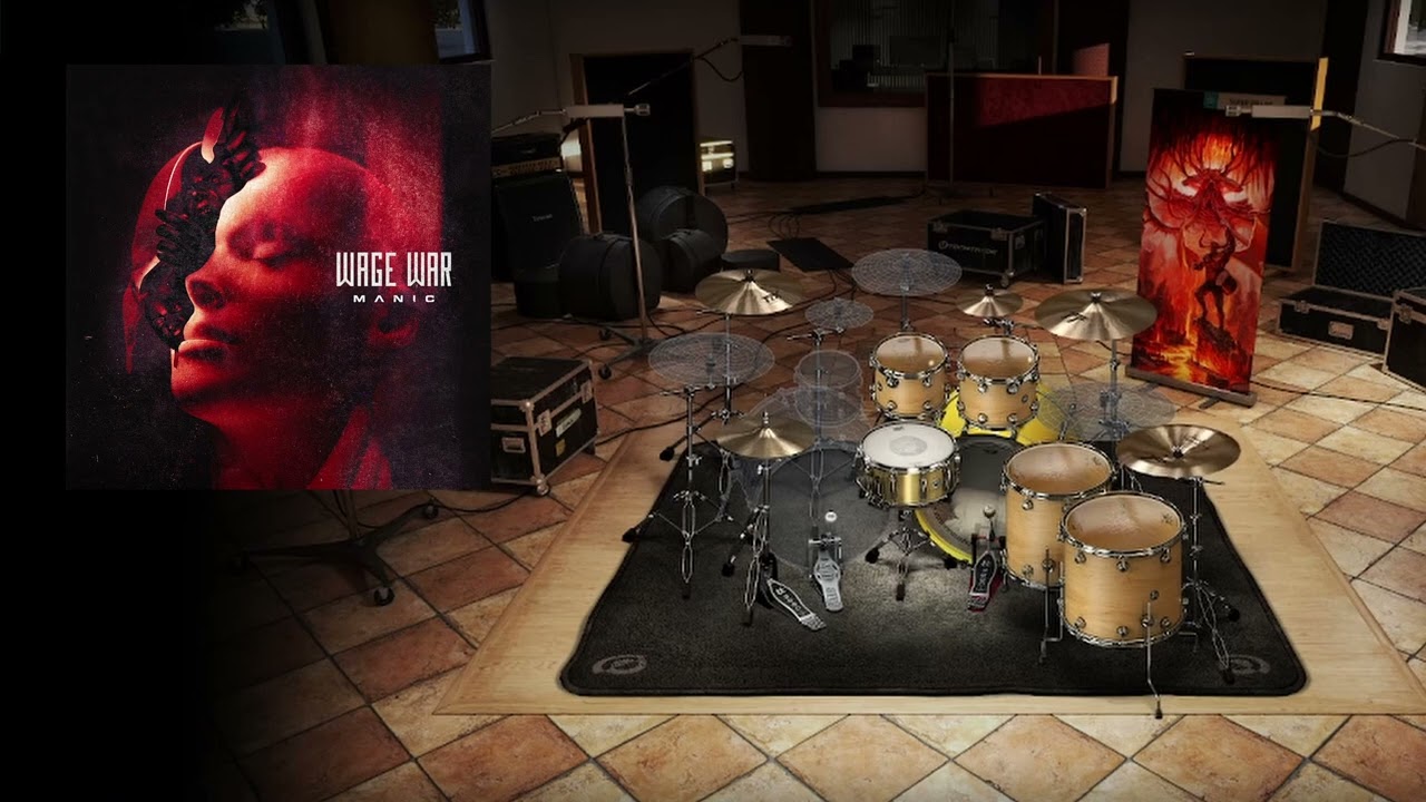 Wage War - Relapse | Cover | Superior Drummer 3 (Death & Darkness SDX)