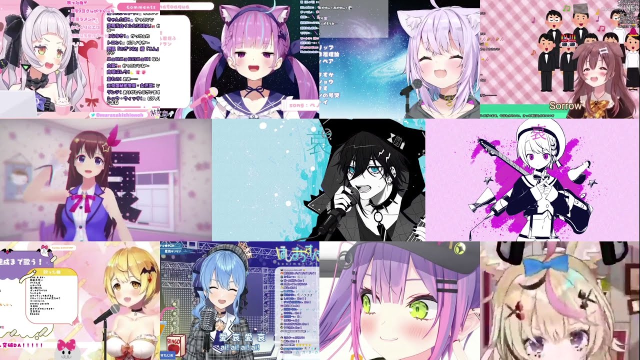 Hololive + Holostars Sing Venom (ベノム) [11 Covers]