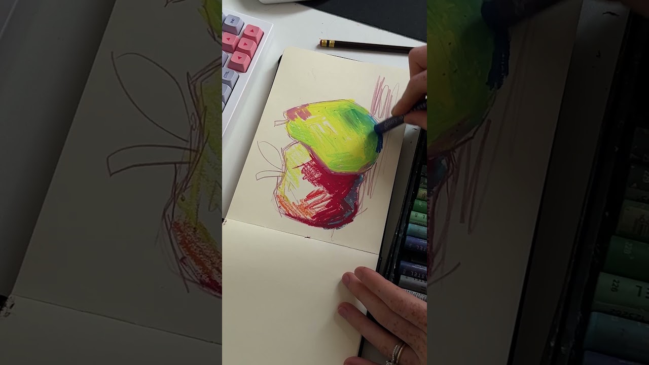 Хватайте пастель, сегодня мы рисуем #oilpasteldrawing #rawingtutorial #tipsandtricks