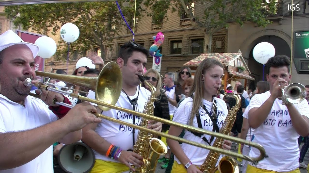 Fiestas del Pilar 2019 peñas y charangas