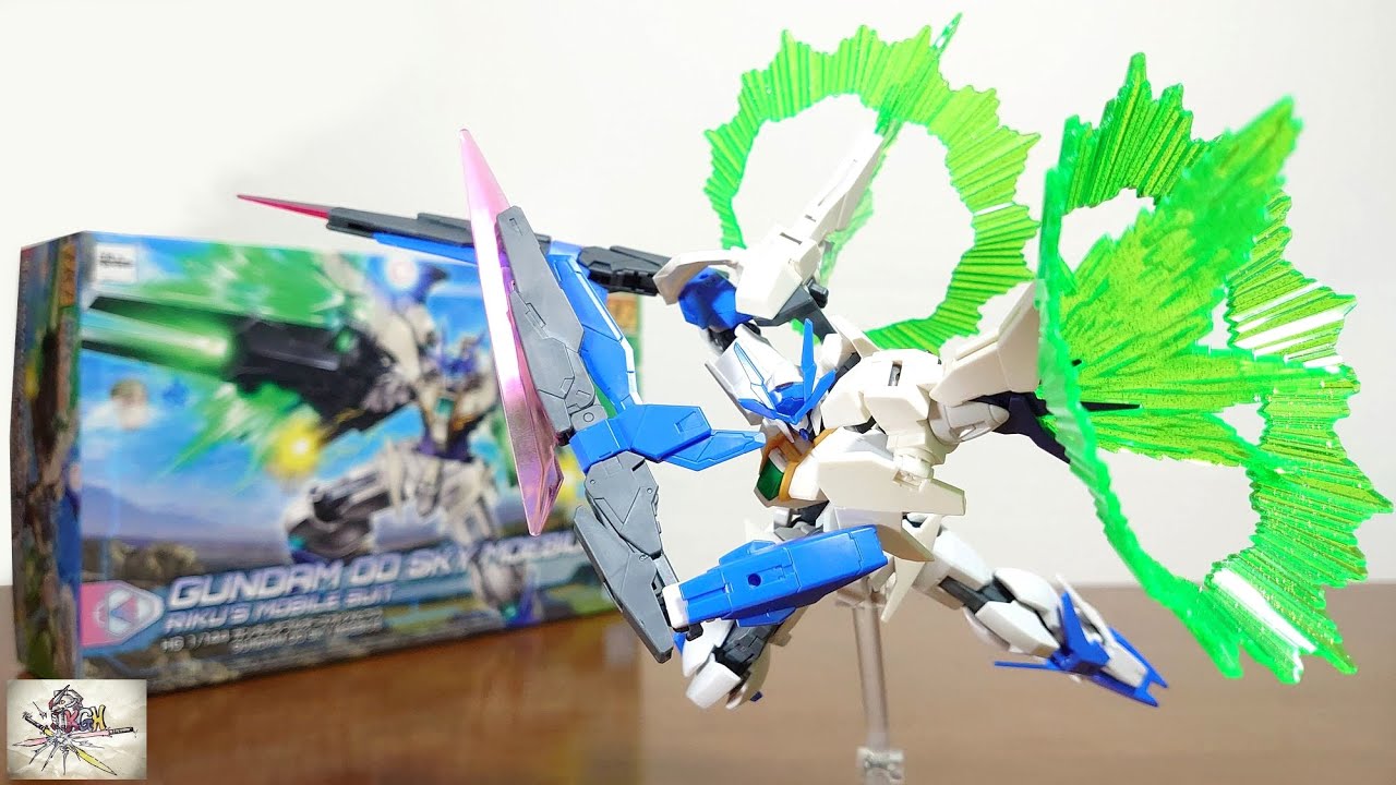 （ハイマットフルバーストを再現！光の翼や各種エフェクトパーツが付属！）HGBD:R 1/144 ガンダムダブルオースカイメビウス　レビュー