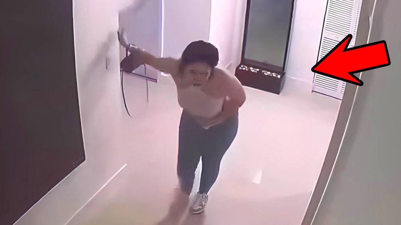 مشاهد لايمكن تصديقها أبدا صورتها كاميرات المراقبة !! لايصدق