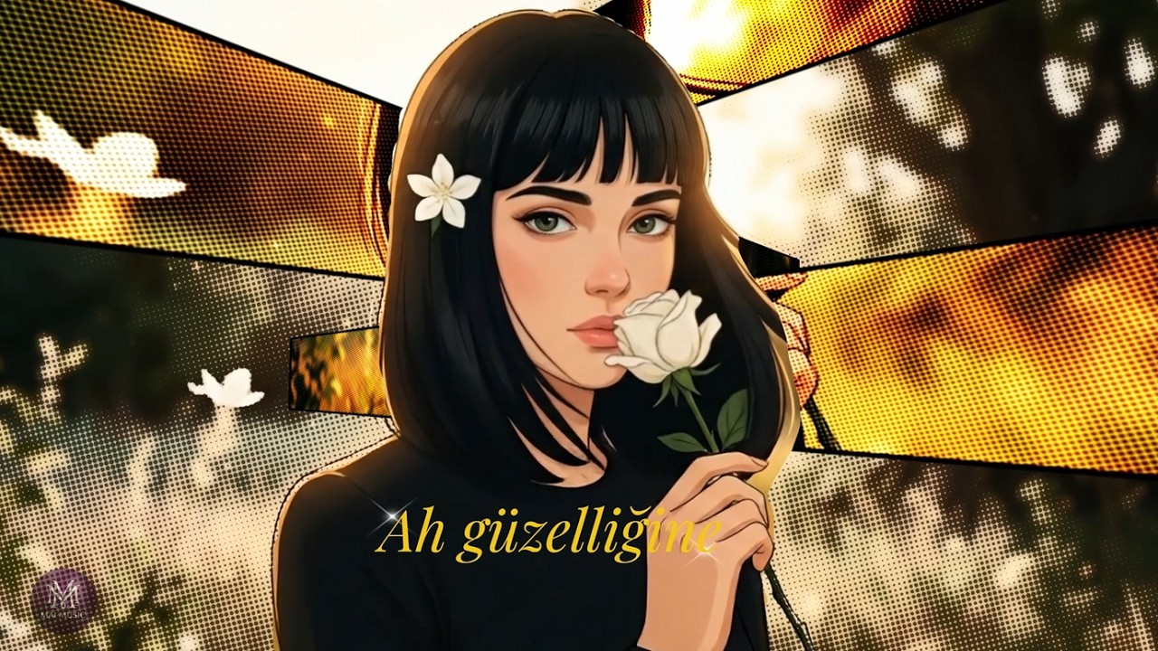 Okan & Ela - Güzelliğine | Official Lyric Video