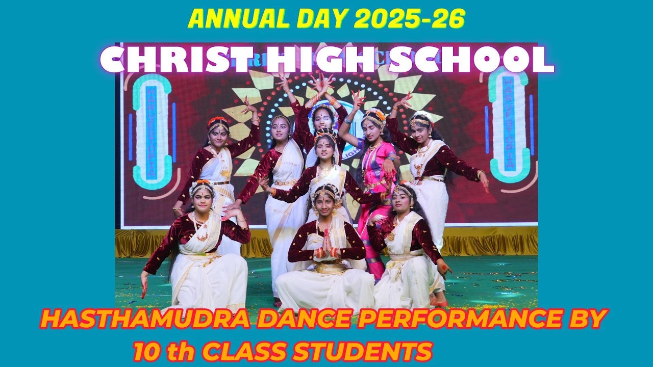 HASTHAMUDRA DANCE PERFORMANCE BY 10th CLASS STUDENTS