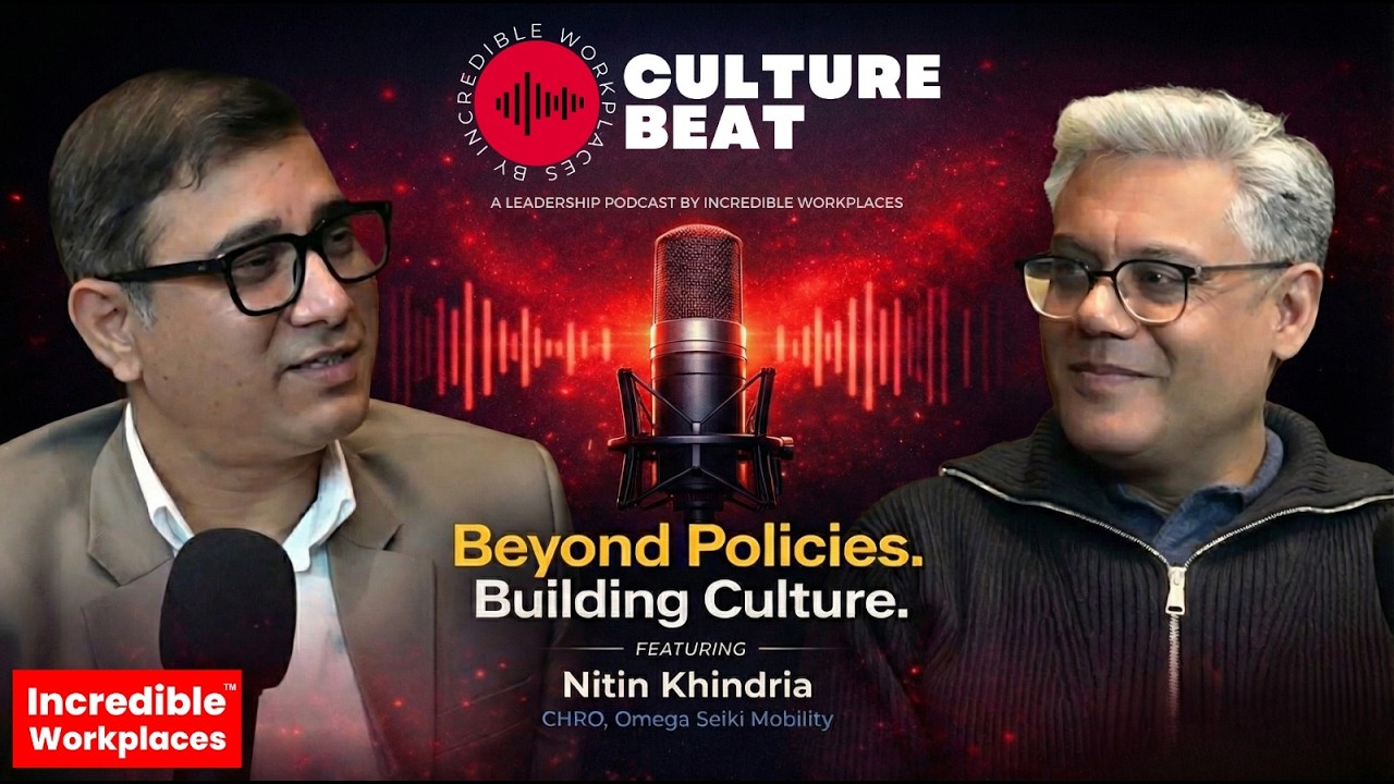 Business-First HR & Real Workplace Culture | Nitin Khindria | Culture Beat Podcast
