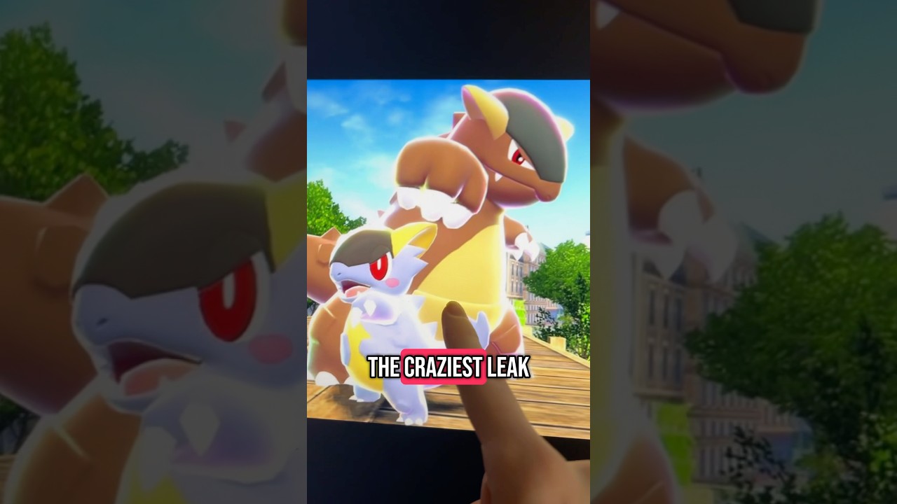 HUGE New Pok&eacute;mon Leak 👀