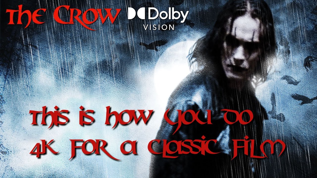 The Crow 4K UHD vs Japanese Blu-Ray.