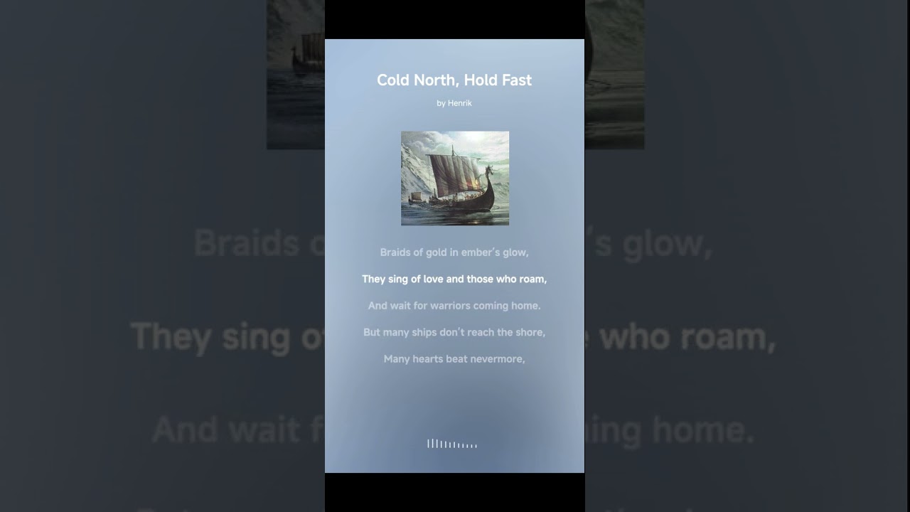Cold north - Hold fast!